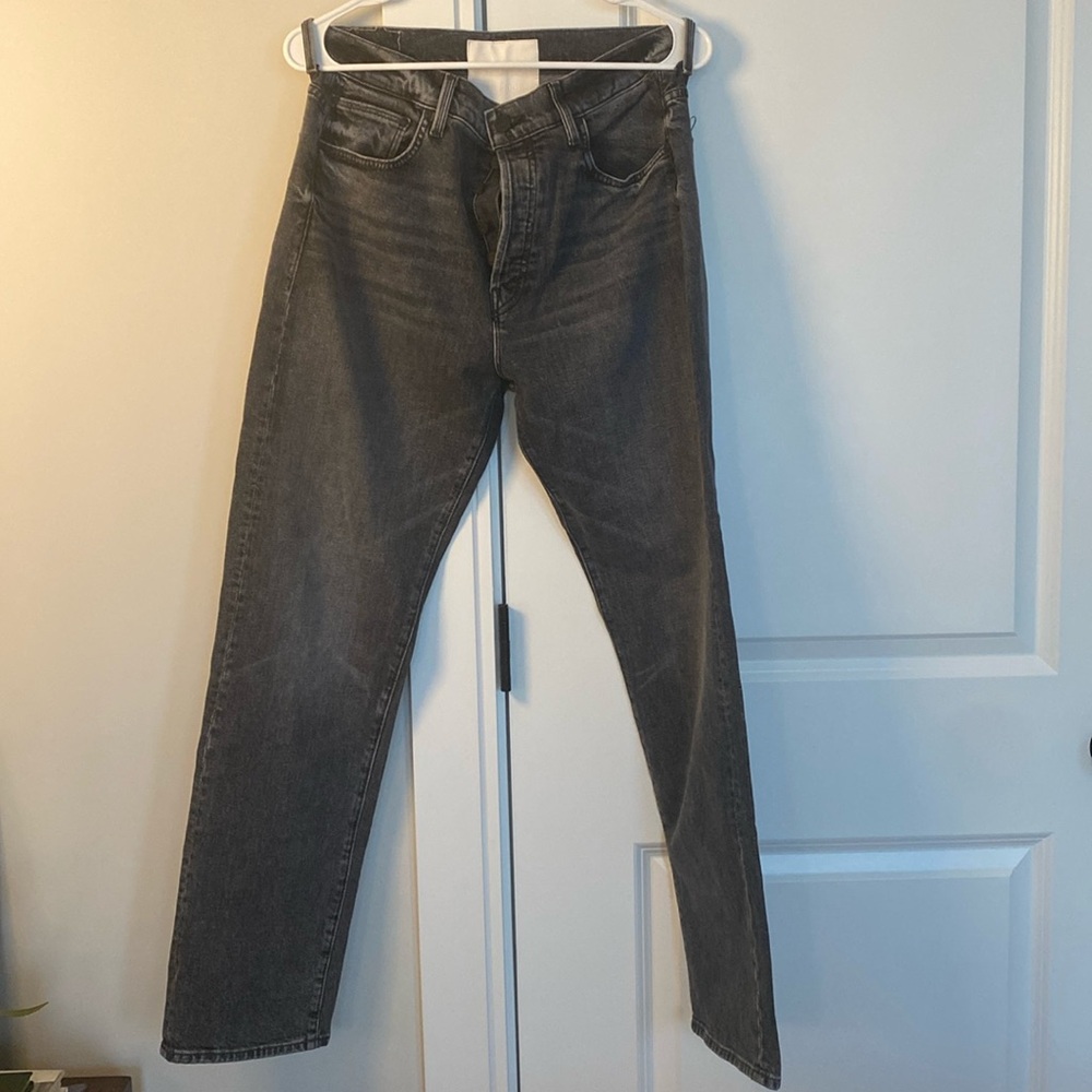 MOTHER Black Wash Jean